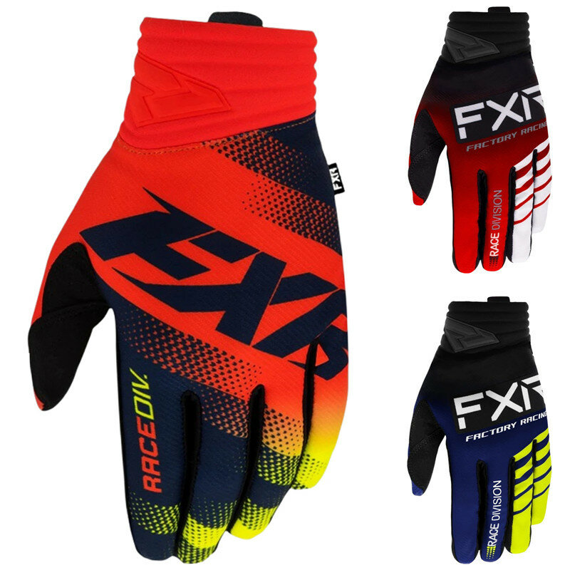 2023 FXR Adult Race Motorcycle Gloves Summer Breathable Motocross Gloves ATV MX UTV BMX Off-road Bicycle Gloves