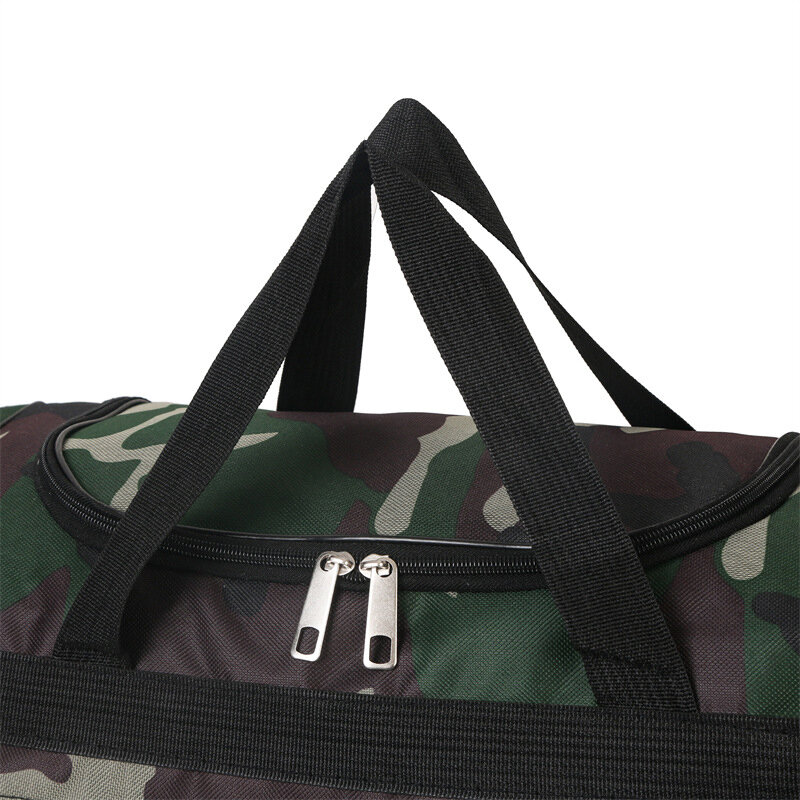 Bolsa de viaje impermeable para hombre, bolso de equipaje multifuncional, Camuflaje, gran capacidad, almacenamiento de viaje de negocios, bolsos de hombro, XM185