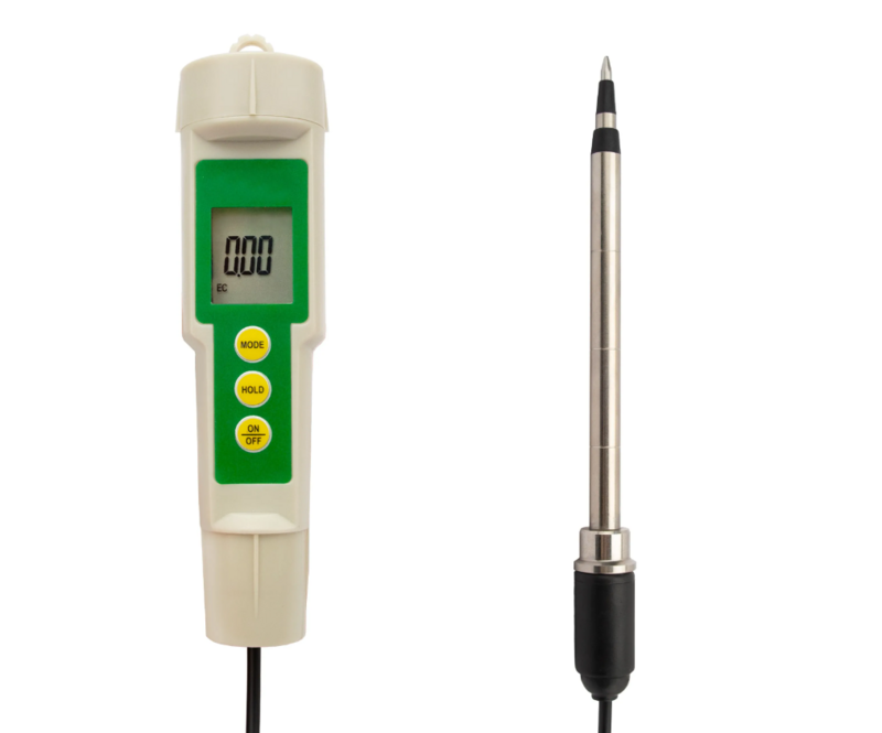 Smart EC CF TDS 3-in-1 Soil Meter Orchard with Line Detection Soft Solids for Intelligent Factory LCD Sensor