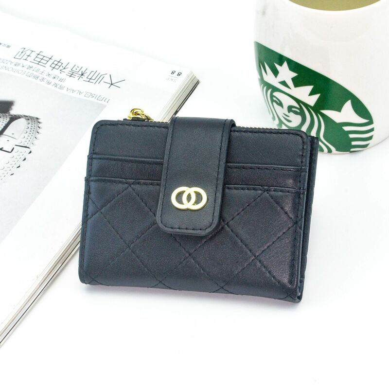 Damen kleine Brieftaschen Mode Pu Leder hochwertige weibliche Fransen Reiß verschluss Geldbörsen kurze Kreditkarten inhaber Marke Monay Taschen