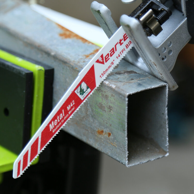 Vearter 2個往復鋸刃バイメタルコバルトsawzallサーベル鋸刃金属鉄ステンレス鋼切削6インチ14TPI