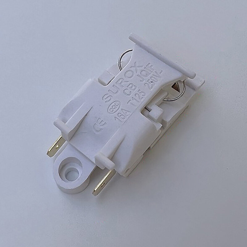Interruptor eléctrico para hervidor de agua, interruptor de llave con Control de temperatura de alta potencia, color blanco, 5 piezas, 16A