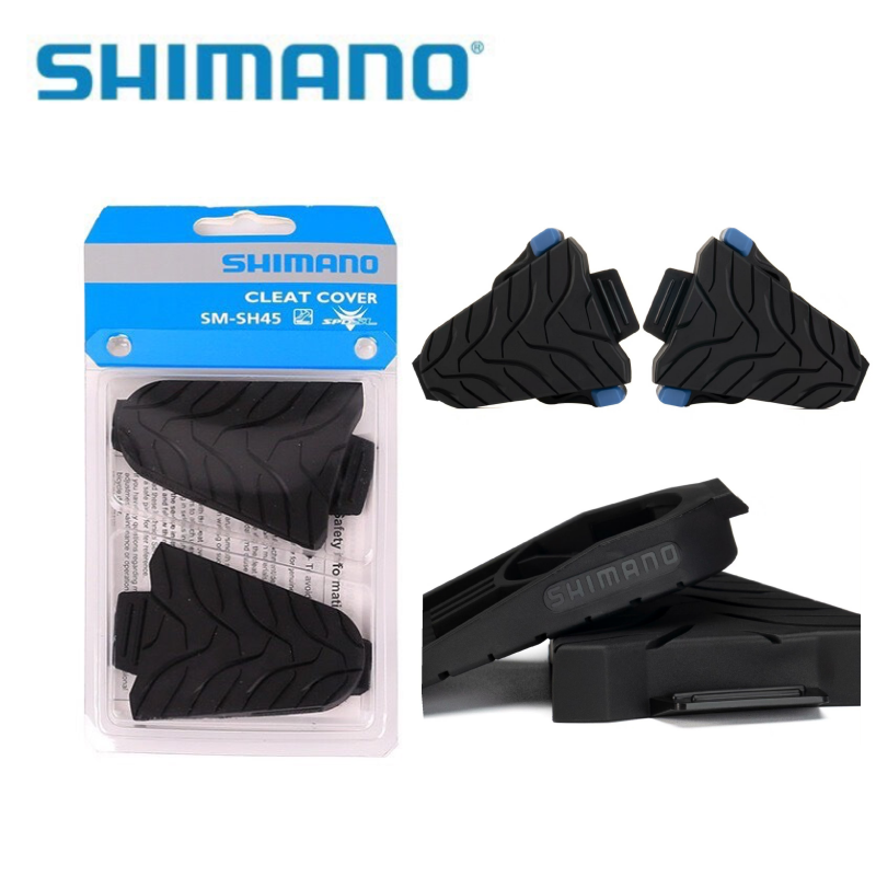 Shimano cleat SPD-SL, Pedal sepeda jalanan SM-SH10 SH11 SH12 SH45 Cleat SM-SH10 SH11 SH12 klip plat