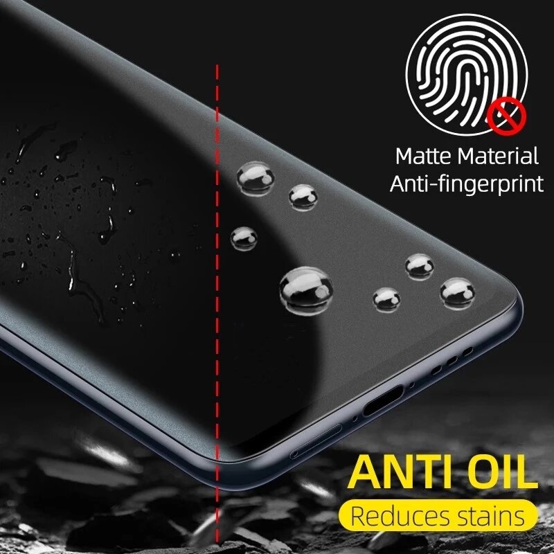 4PCS Matte Hydrogel Film for Samsung S20 S21 S22 S23 Ultra FE S8 S10 S9 Plus Screen Protector for Galaxy Note 20 Ultra 9 10 Plus