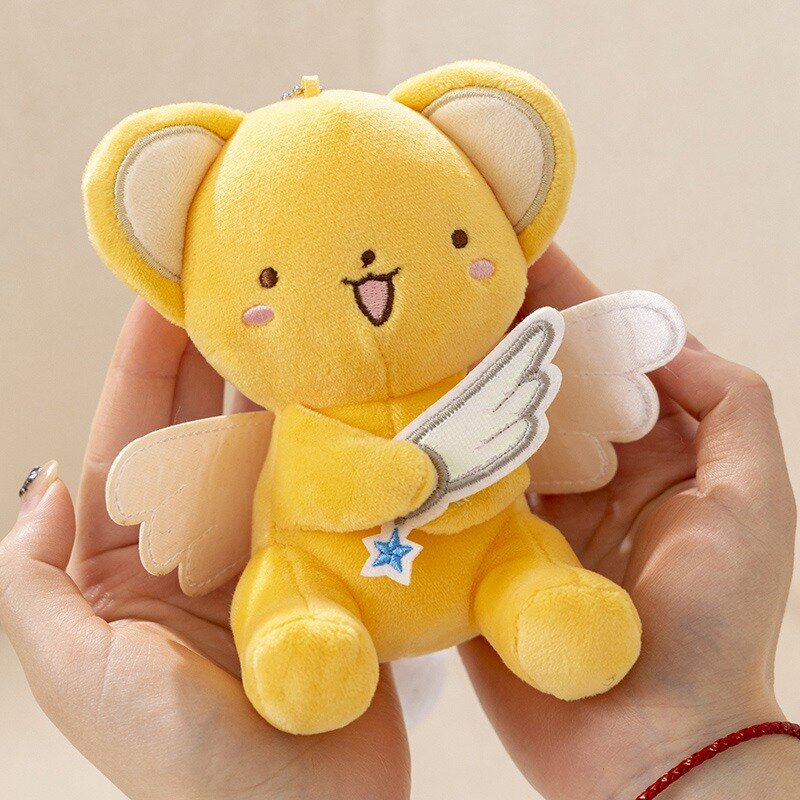 Cartoon Cardcaptor Sakura Kero Plush Doll Toys Pendant Anime Card Captor Doll Cute Soft Stuffed Keychain Toy Kids Gift