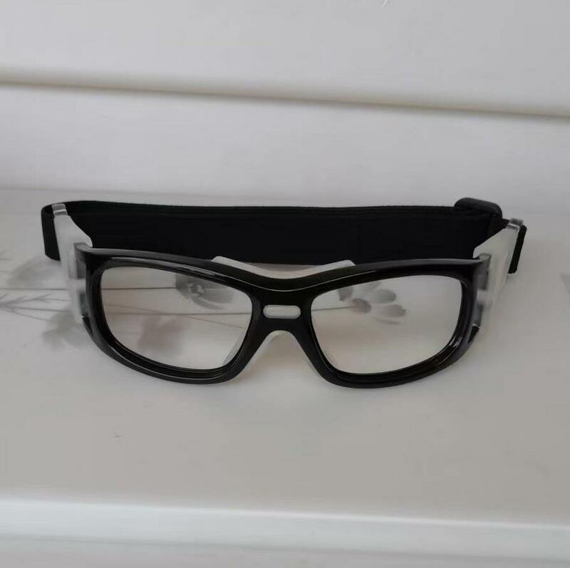 Confortáveis óculos anti-colisão para homens e mulheres, basquete e futebol óculos com opção míope óculos