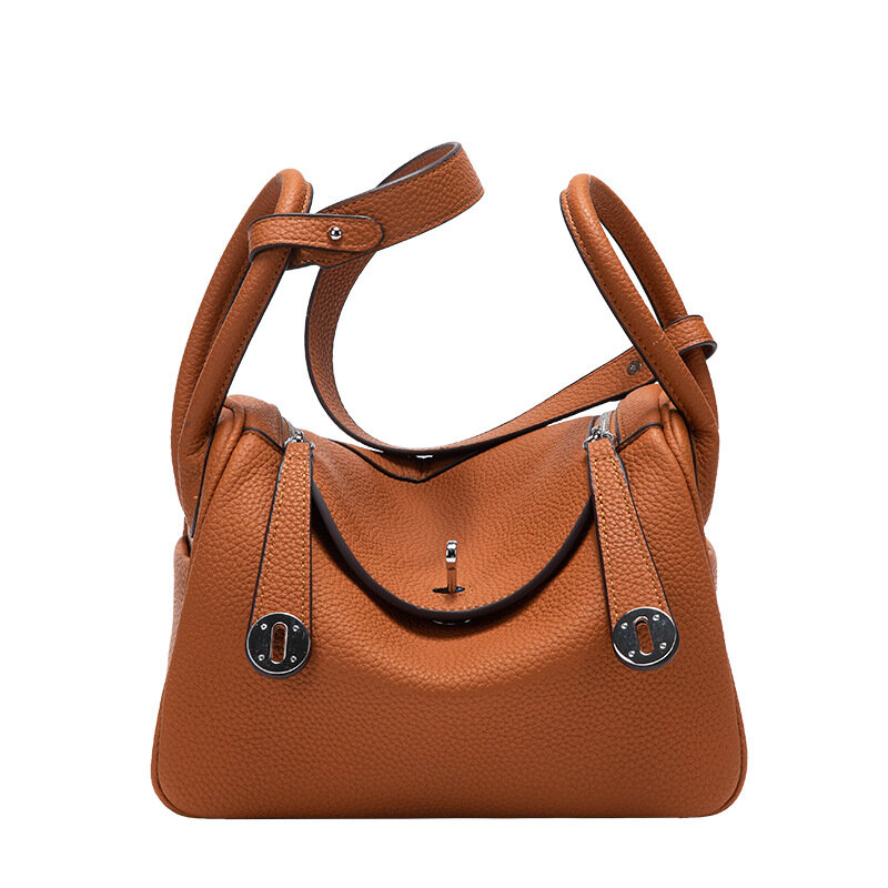 MKCCCKA nuova borsa di lusso modello litchi pelle bovina moda tutto-fiammifero una spalla piccola borsa quadrata 2023 mini borsa da donna borsa da dottore