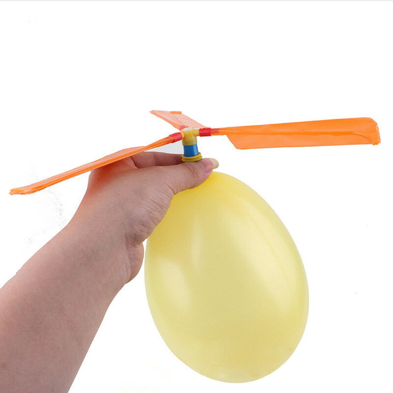 Juguete volador de helicóptero de globo para niños, bolsa de fiesta de cumpleaños y Navidad, relleno de medias, regalo divertido, Toy10 *