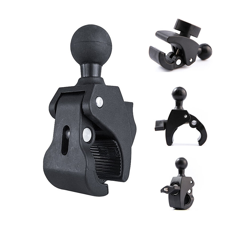 1 inch Ball Head Adapter Mount Base Motorcycle Handlebar Rearview Mirror Bracket for DJI GoPro Insta360 Action Camera Accessory