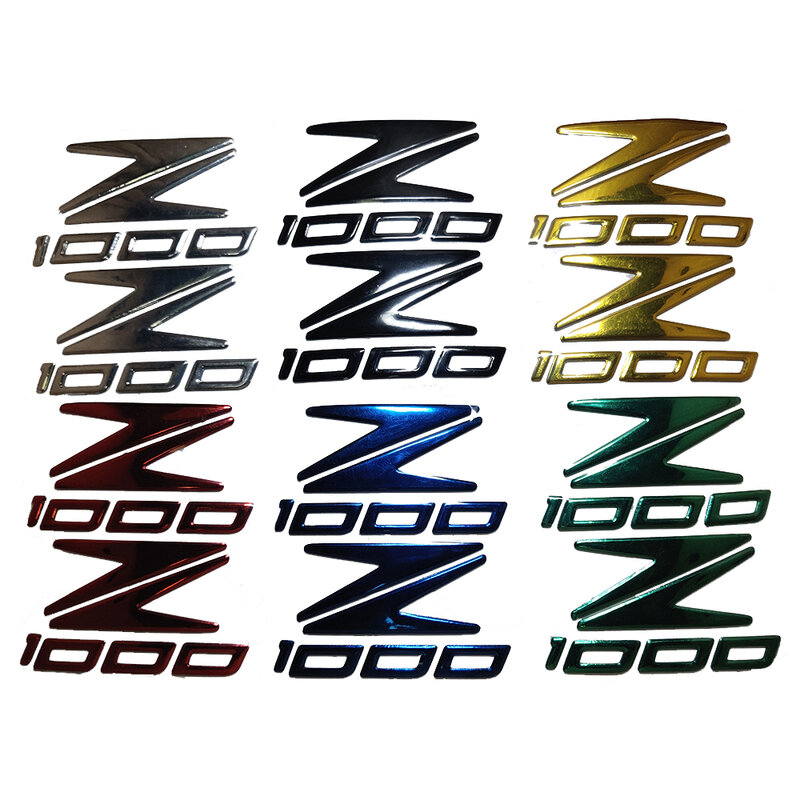 ملصق نينجا كاواساكي Z400 Z900 Z650 Z800 Z250 Z1000 ZX6R لخزان نينجا بشارات ثلاثية الأبعاد Z650 Z400 Z900