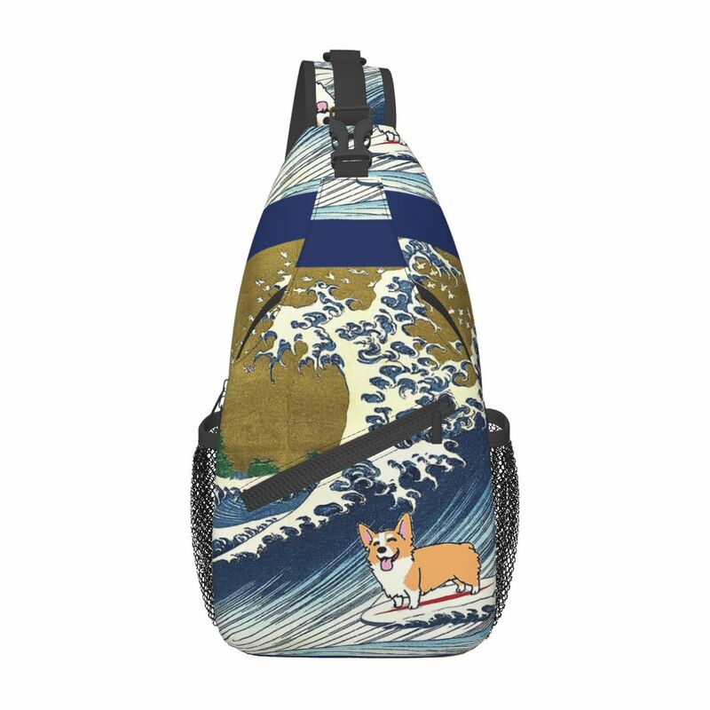 Corgi-小さな胸のショルダーバッグ,スポーツバッグ,サーフィン,ハイキング,旅行用