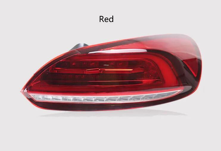 Luzes do carro para VW Scirocco, LED Tail Light, 2009-2015, lâmpada de parada traseira, sinal de freio, DRL reverso, acessórios automotivos