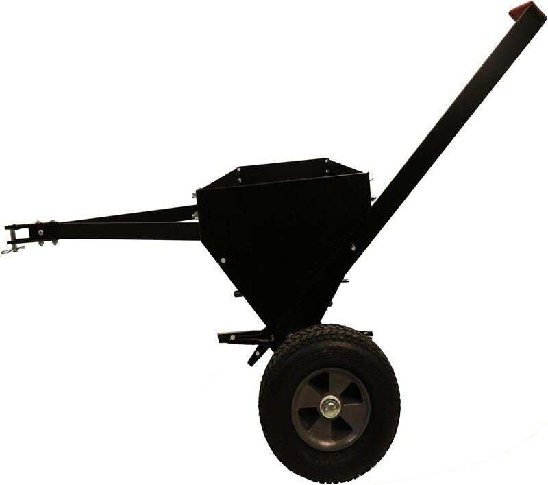Brinly PA-403BH-A2 Tow Behind Plug Aerator with Universal Hitch, 40", Matte Black