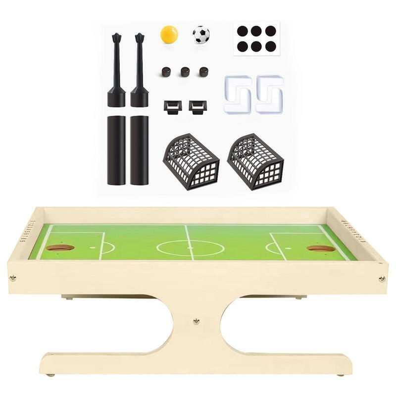 Kit de jeu de société de football de table portable pour enfants et adultes, jouets de sport en plein air, jeux brittop, aileron dos, cadeau