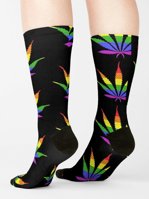 Pride and Pot Socks gifts kawaii Socks For Men Women's