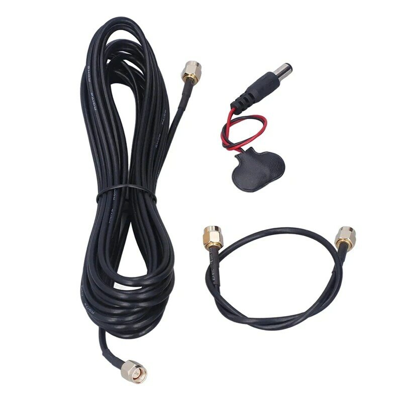Mini Whip Antenna ricevitore RTLSDR modulo Antenna attiva Ultrashort medio corto per Radio PC + metallo 1 SET