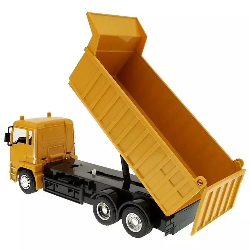 Rc Autos Dump Lkw Fahrzeug Spielzeug Für Kinder Jungen Weihnachten Geburtstag Geschenke Gelb Farbe Transporter Engineering Modell Strand Spielzeug