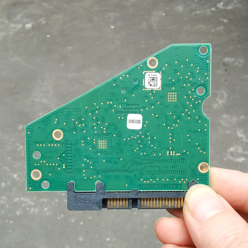 Placa de circuito do disco rígido do Desktop Seagate, 100870255 REV A, 2855