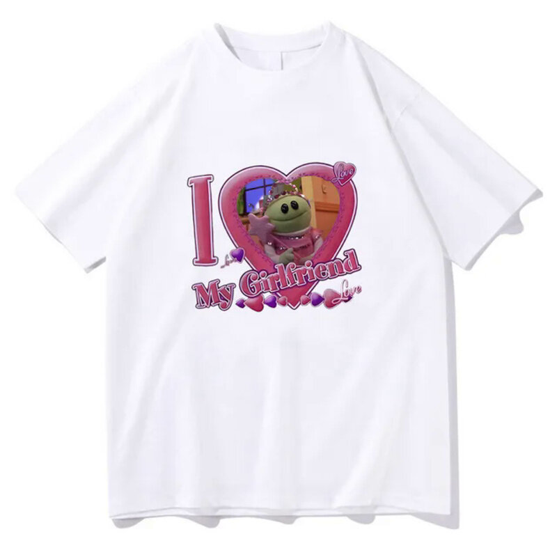 T-shirt da donna di moda ShirtNanalan w's That Wonderful Girl magliette I Love My Girlfriend Graphic Printing Tee-shirt 01336
