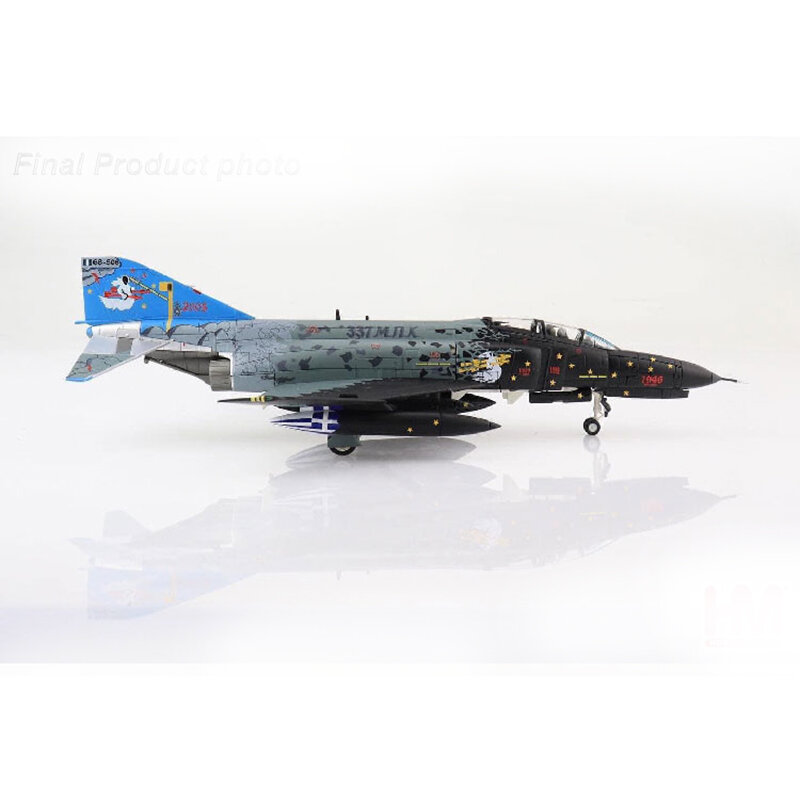Die cast F-4E Ghost Fighter combattimento militarizzato 1:72 lega proporzionale e regalo da uomo simulato in plastica
