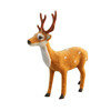 Simulação Plush Reindeer Christmas Deer, Xmas Elk Decorações para Casa, Enfeites de Ano Novo, 15 cm, 20 cm, 25 cm, 30cm, 2023