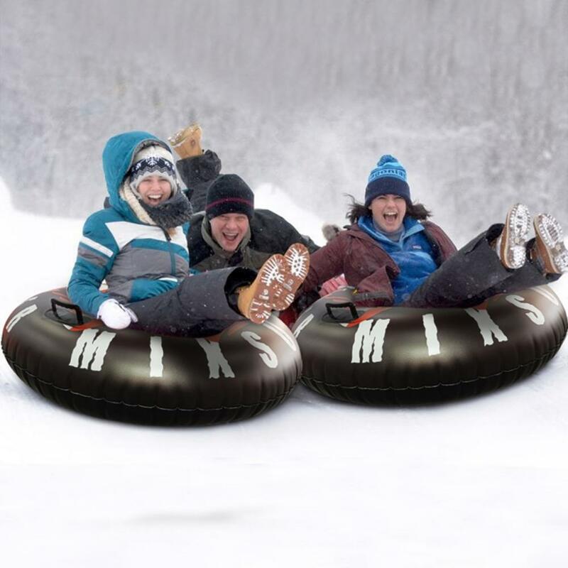 Snow Tube  Wear Resistant Sit Comfortably Close Seam Sealing  Frosted Texture American Flag Snow Tube for Outdoor