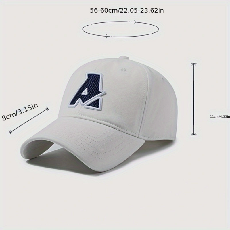 Sombrero de béisbol para hombre y mujer, gorra de béisbol versátil para ocio al aire libre, sombrilla para conductor de camión, 2024