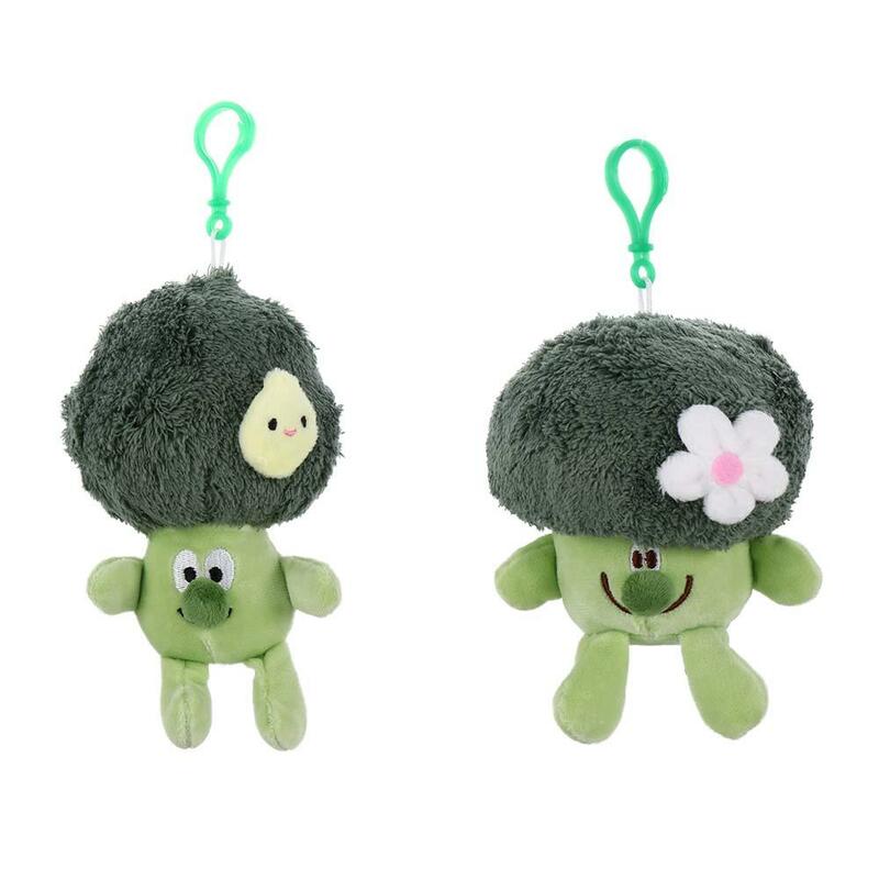 Plush Vegetal Chaveiro Brinquedo, Pingente Criativo, Boneca Linda Kawaii, Ornamento do saco, Presente