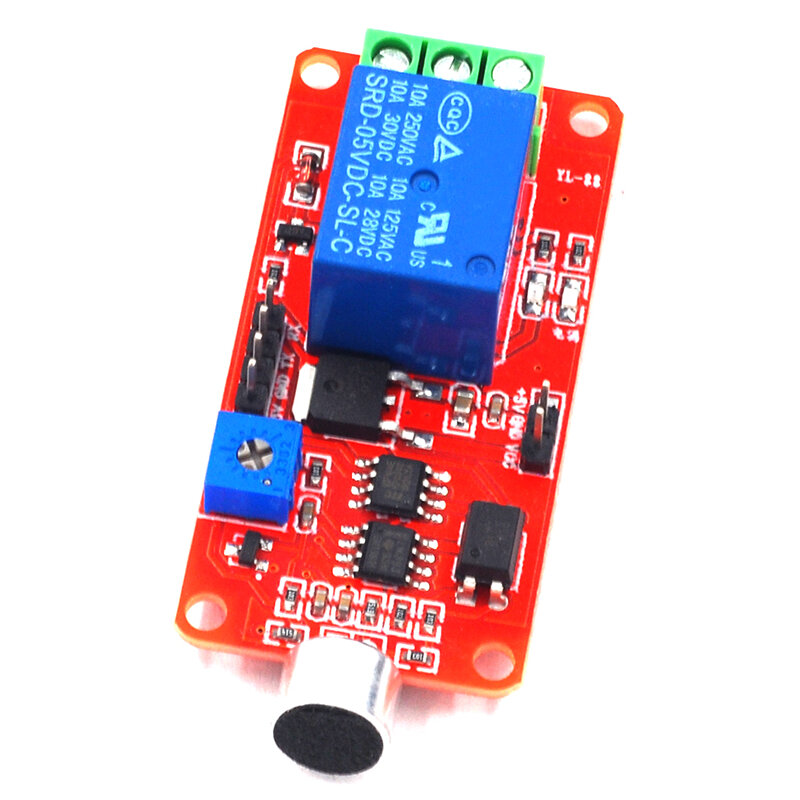 voice control switch corridor delay induction switch sound detector module sound relay module