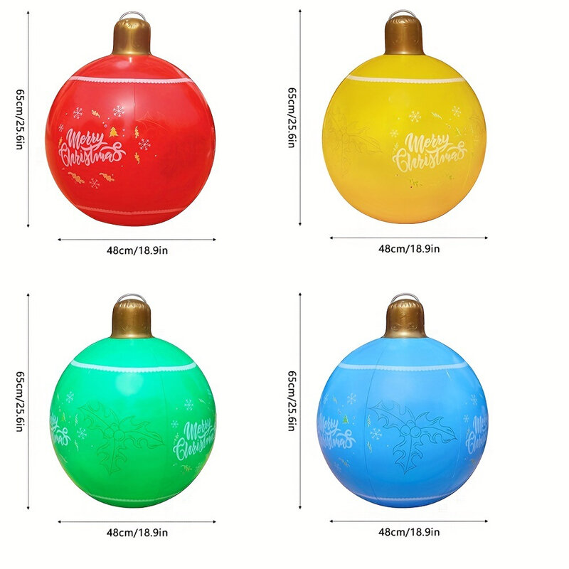 Christmas Party Inflation Ball Fine Workmanship Creativity Pendant For Home