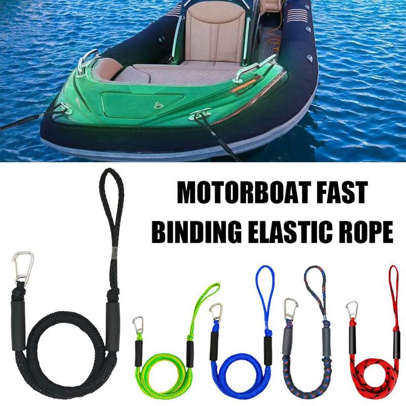 Cuerda de amarre para bote de Kayak, cuerda elástica para inflar, bote de pesca, JET SKI, accesorios de pontón A9I8, 4 pies, novedad