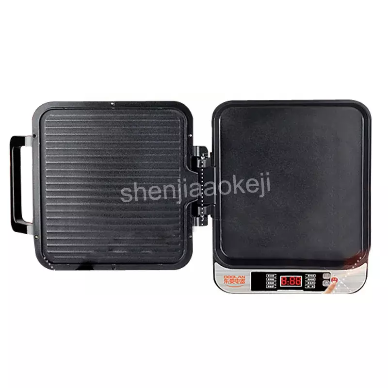 Double-sided Steak Grill timing multi-function suspension non-stick frying machine Intelligent Automatic Electric Baking Pan