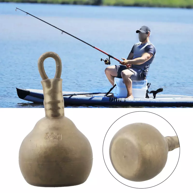 Outil de pêche au plomb pour ligne de pêche au brochet, accessoires de pêche, clip de sécurité, matériel de poids en plomb