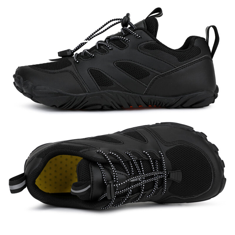 Sapatos de montanhismo de trilha descalça para homens e mulheres, tênis casual para senhoras, tênis de caminhada aquática 2024