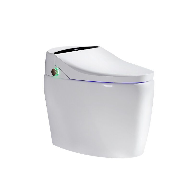 Toilettes intelligentes chauffantes à capteur automatique, toilettes intelligentes et électroniques avec bidet, pour salle de bain