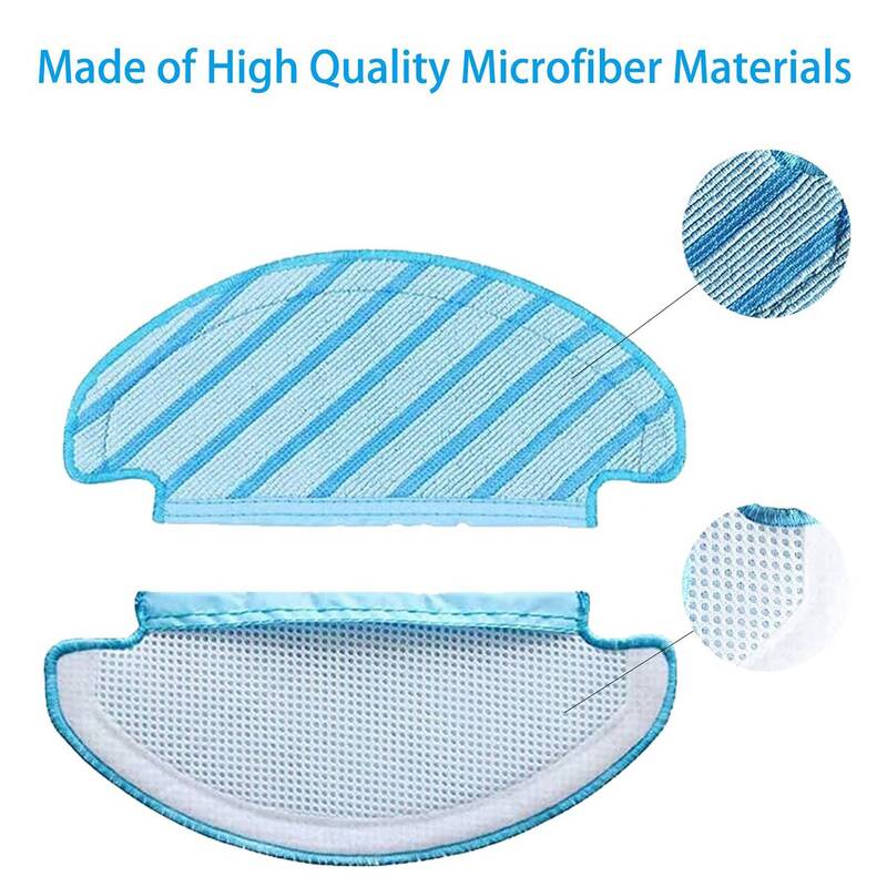 Cleaning Cloth Brush Filter Accessories Replacement Parts Set for Ecovacs DEEBOT N8 Pro N8 Pro+ Vacuum Cleaner Robot