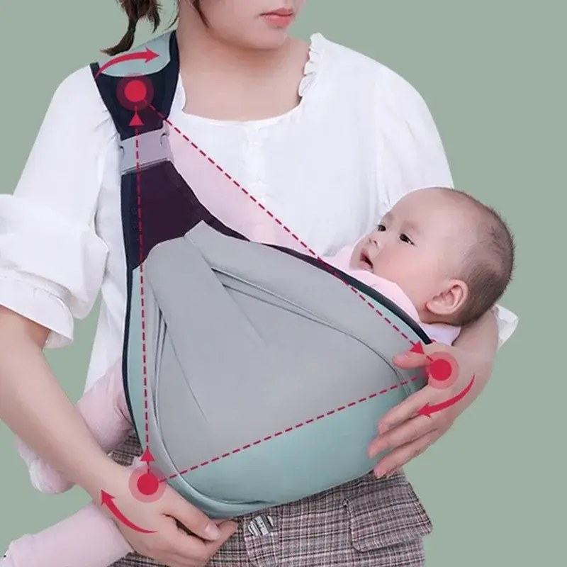Эргономичная детская переноска, многофункциональное кольцо-слинг для переноски малышей, удобный аксессуар для переноски