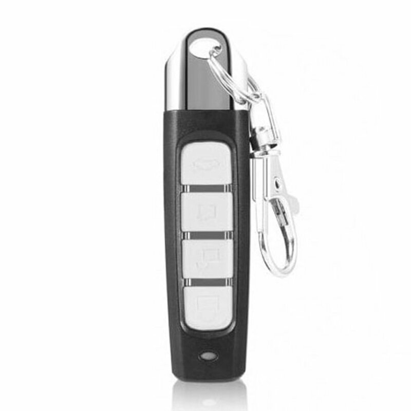 433MHz 12V 4-Button Transmitter Copy Remote Control Electric Garage Door Duplicator Fixed Code Learning Code Rolling