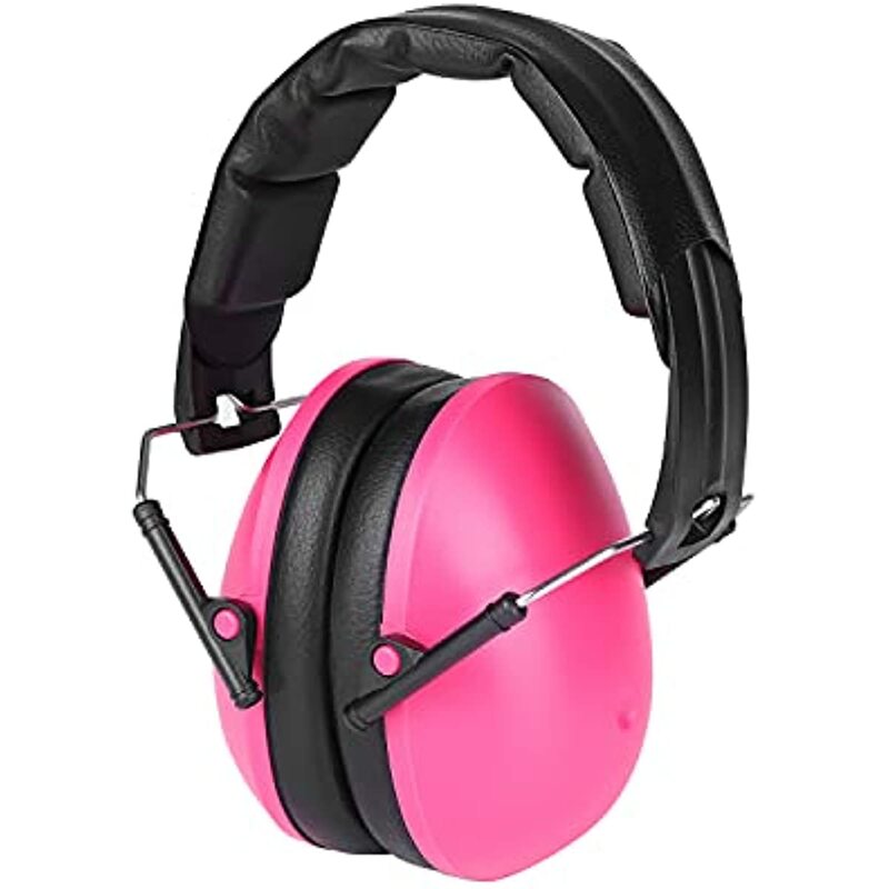 PVC+Sponge Adjustable Kids Child Baby Earmuffs Hearing Protection Ear Defenders Noise Reduction Safety For Sport Shooting