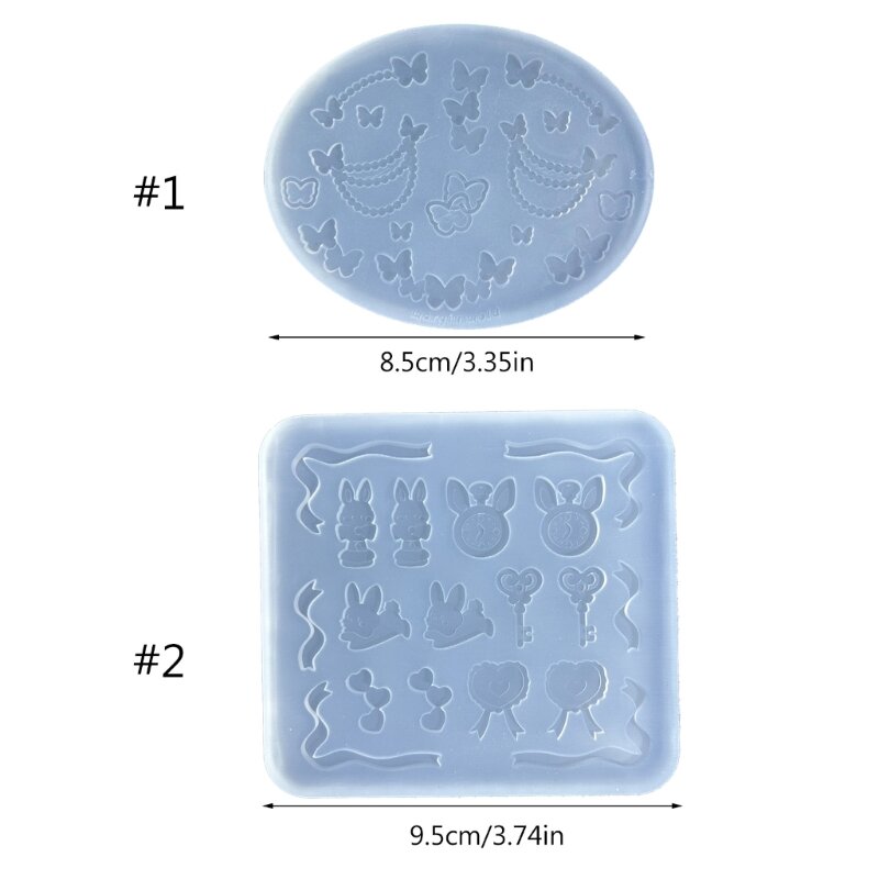 Stampo per colata in resina Forniture per creazione gioielli Gioielli fai-da-te Stampi per ricerca stampi per per