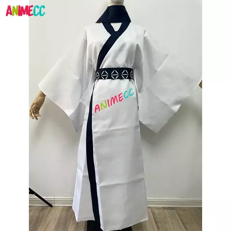 Arcecc-男性と女性のための日本の着物コスプレコスチューム、腹部のSukuna、かつらのタトゥー、豪華なスーツ、ハロウィーンの衣装、カーニバルのユニフォーム、在庫あり、S-2XL