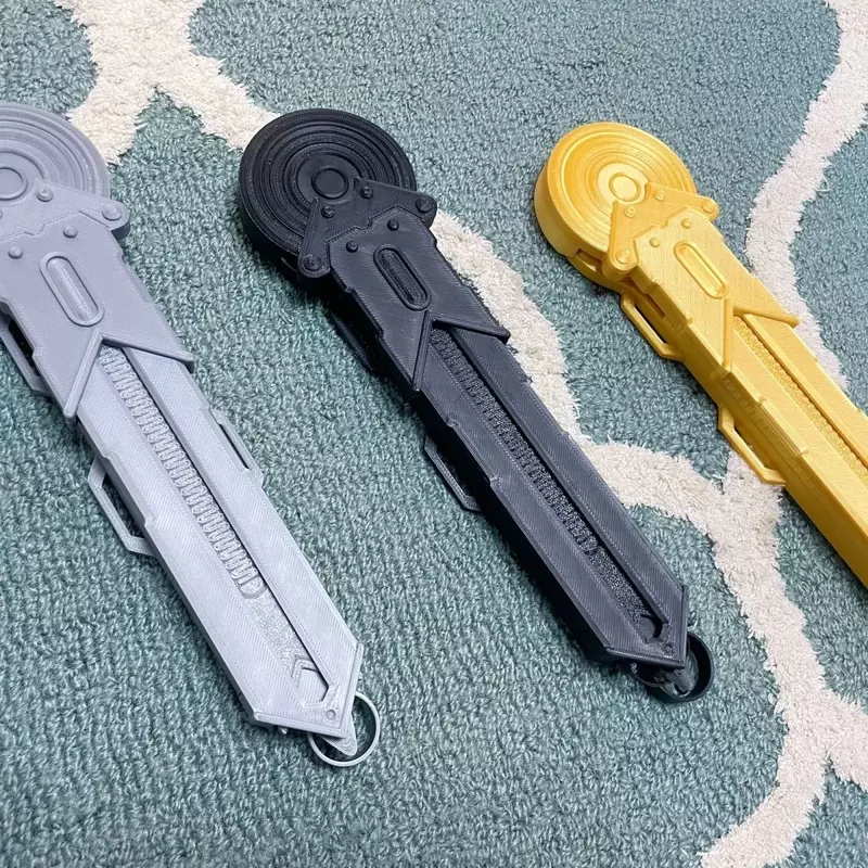 Rekwizyty do Cosplay Mini rękaw miecz zabawki rozciągliwe antystresowe noże do demontażu kreatywne prezenty
