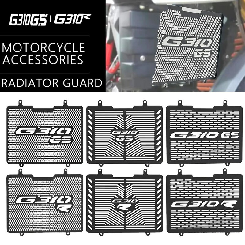 Pelindung Radiator sepeda motor, 2023 2024 G 310 GS R pelindung Radiator sepeda motor untuk BMW G310GS G310R G310 R 2018 2019 2020 2021