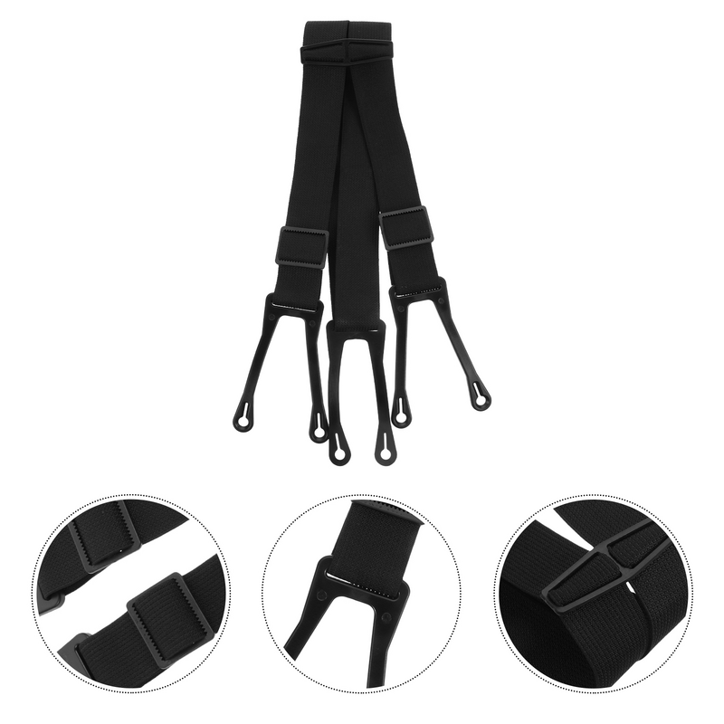 Ice Hockey Drop Strap Pants Traction Belt Suspenders Stretchy Protector Elastic Duty