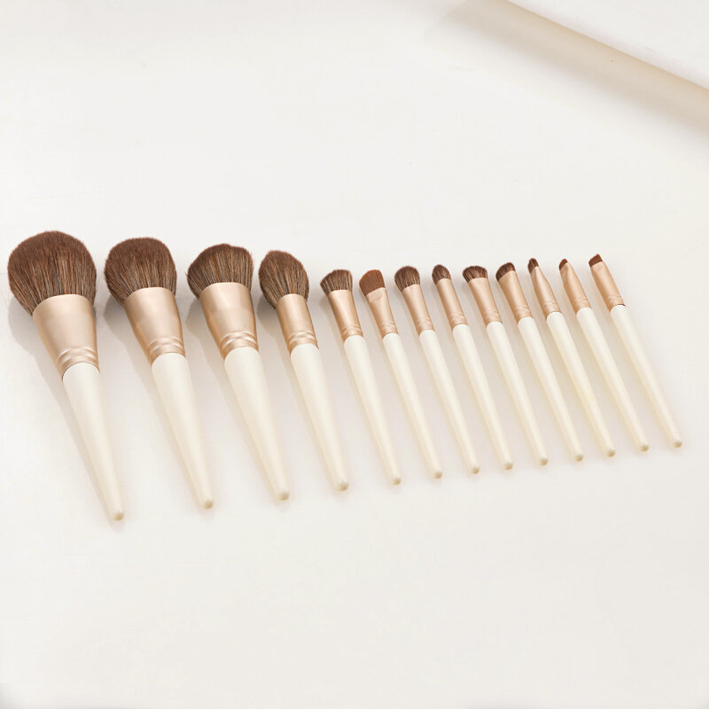 Eye Brushes Suitable For All Eye Makeup Looks Precise Application Long-lasting Durability Professional-grade Wooden Handle