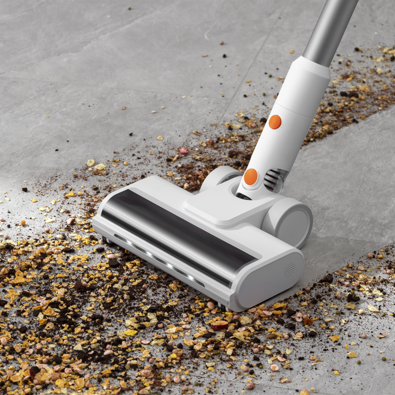 JONR Vacuum cleaner sweeping and dragging integrated dry and wet automatic dust collection automatic cleaning
