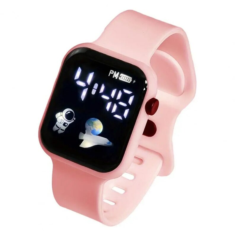 LED Digital Watch Square Student Sport Digital Watch Wirstwatch Electronic Watch Watches For men women