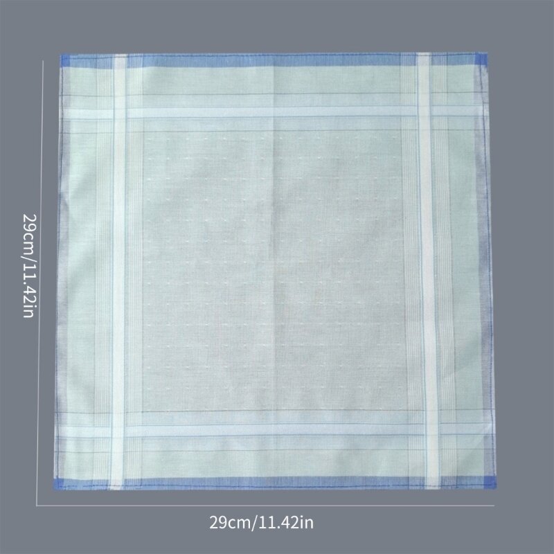 29x29 см платок-тюрбан, унисекс, полотенце для лица, салфетка для пота, банданы, носовые платки, 6 шт.