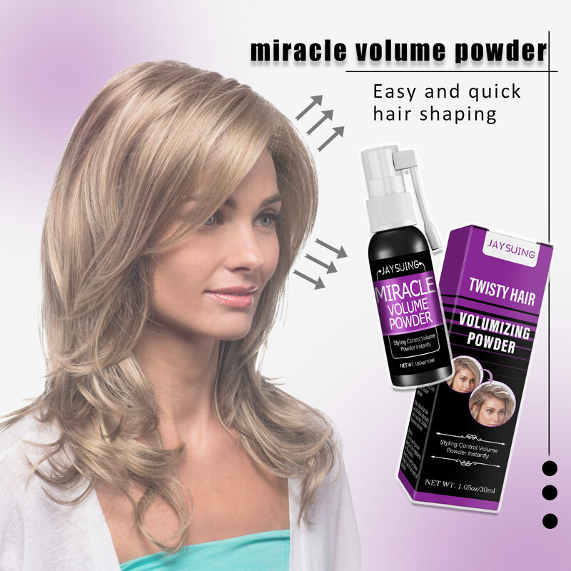 Spray esponjoso para cabello, herramienta mágica de primeros auxilios, cabeza de aceite perezoso, rápido y duradero, sin flequillo