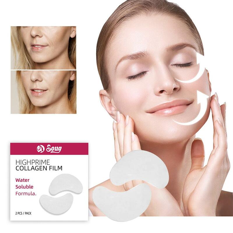 Collagen Soluble Film Anti Aging Remove Dark Circles Wrinkles Fade Skin Firming Care Lift Moisturizing Eye Eye E7a4